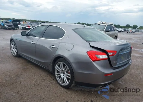 2015 Maserati Ghibli from USA, damaged, VIN ZAM57XSA2F1135981